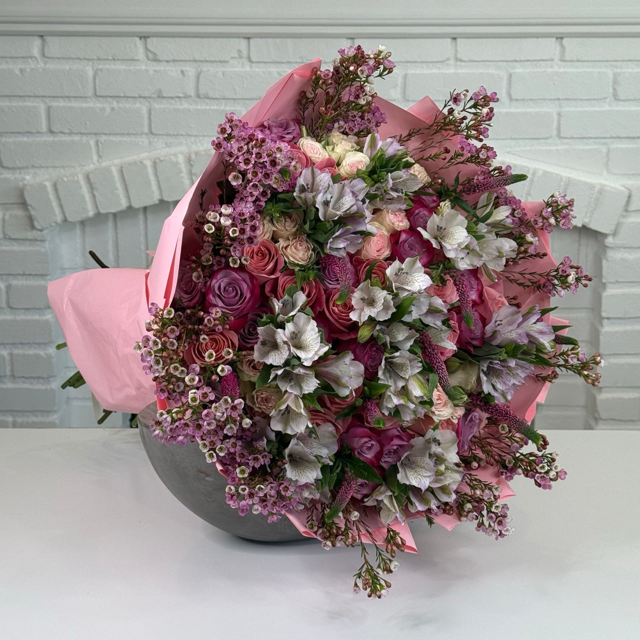 Petal Poetry Pink Arrangement - FlowerStop LA