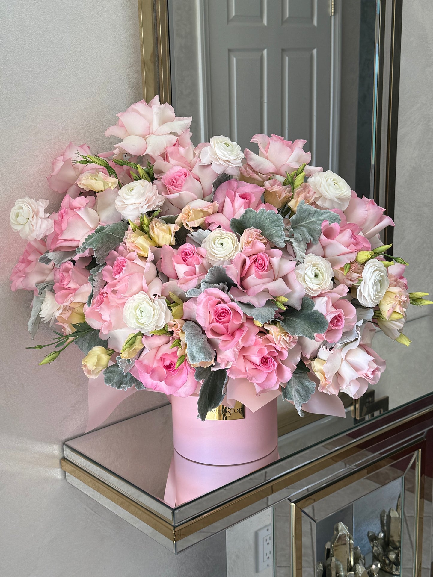 Pink Whisper Luxury Box - FlowerStop LA