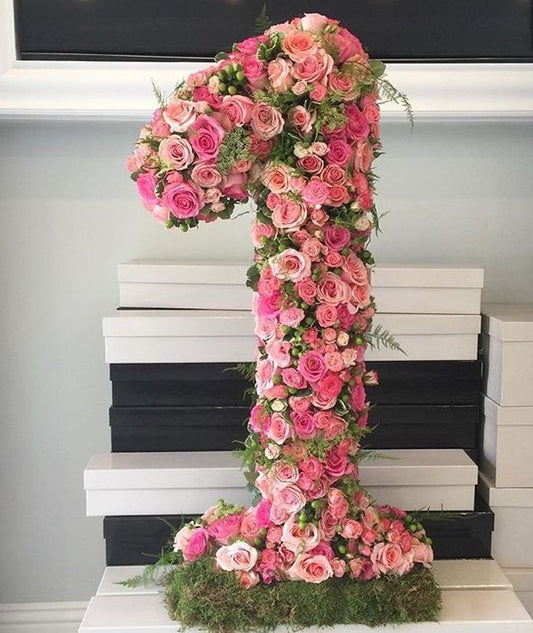Floral Number “1” Arrangement - FlowerStop LA