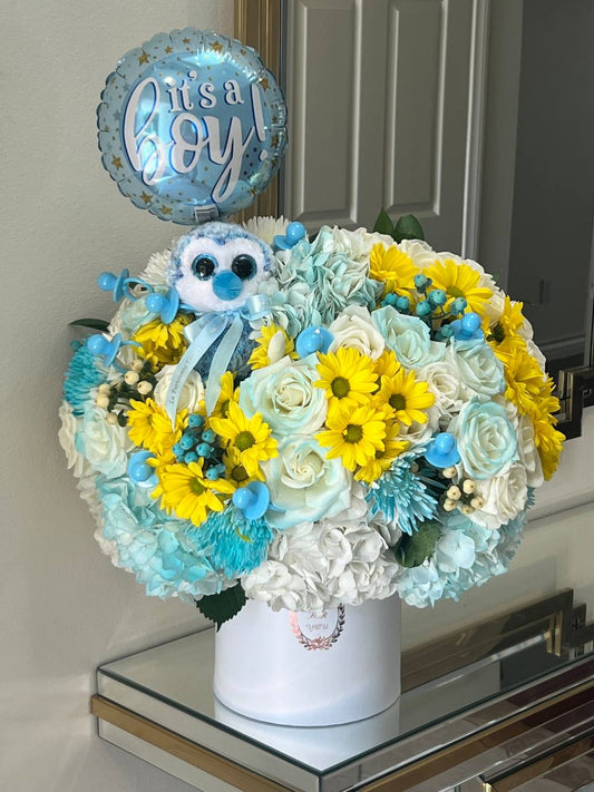 It’s a Boy Celebration Box - FlowerStop LA