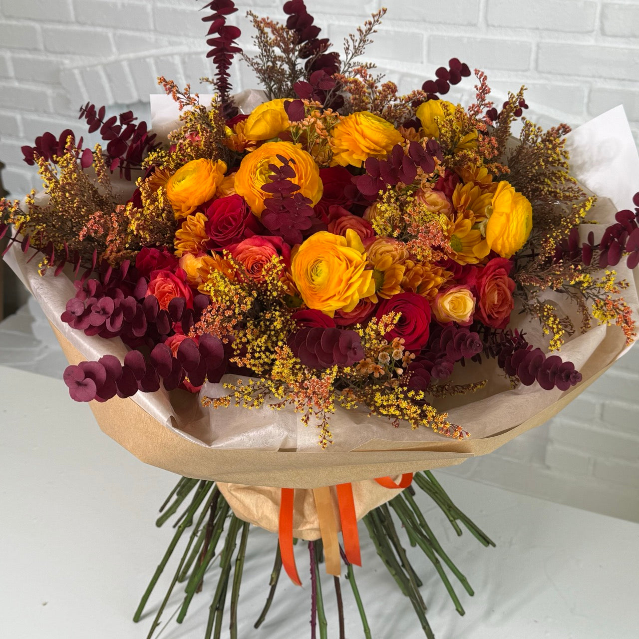 Autumn Ember Luxury Bouquet - FlowerStop LA