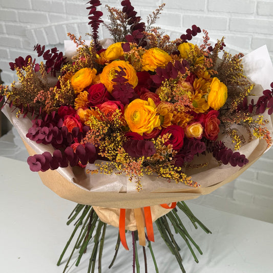 Autumn Ember Luxury Bouquet - FlowerStop LA