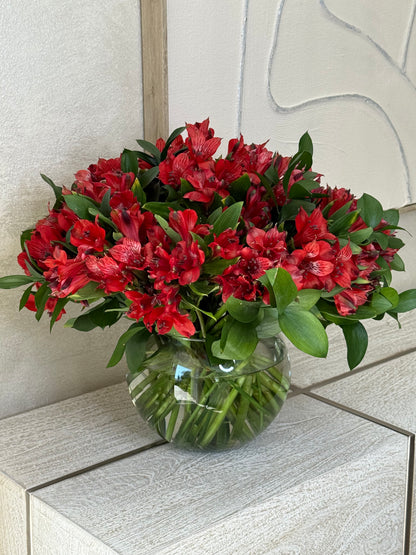 Crimson-Charm-Alstroemeria - FlowerStop LA