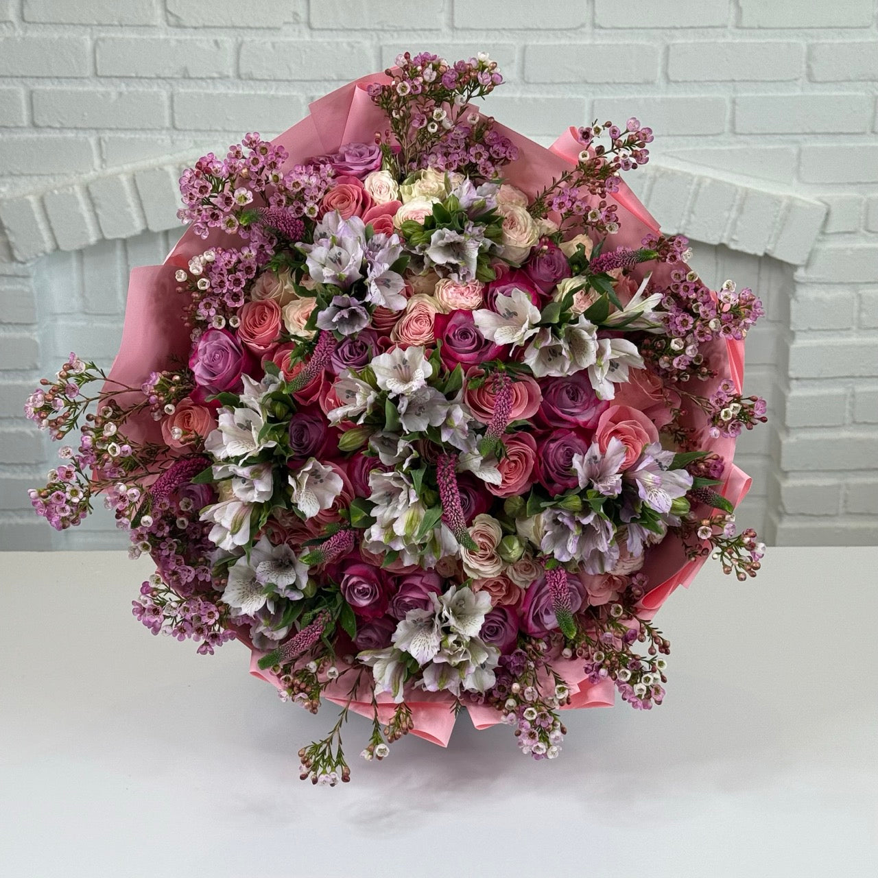 Petal Poetry Pink Arrangement - FlowerStop LA