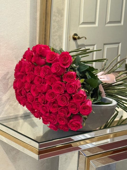 Ruby Embrace Bouquet - FlowerStop LA