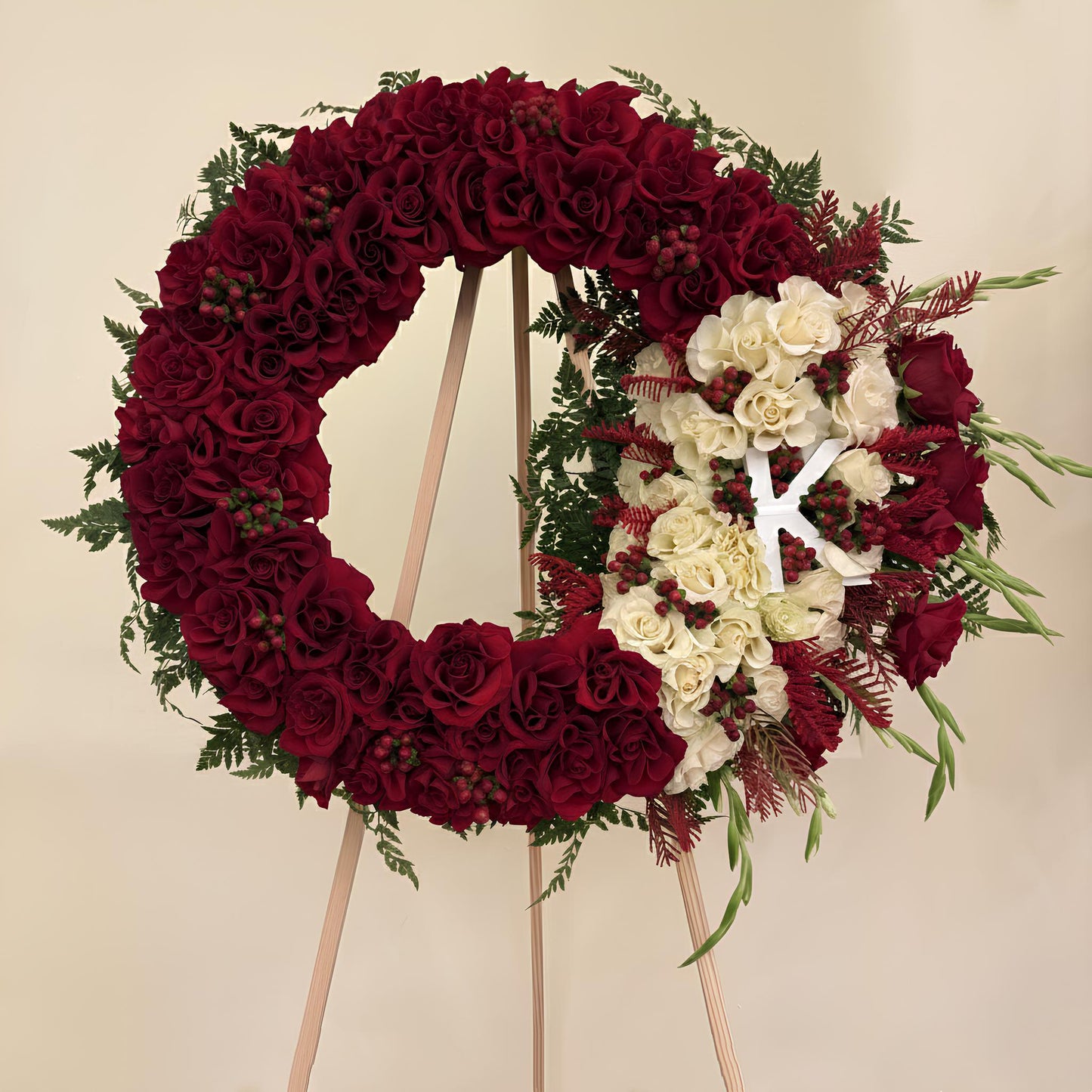 Sacred Remembrance Floral Wreath - FlowerStop LA