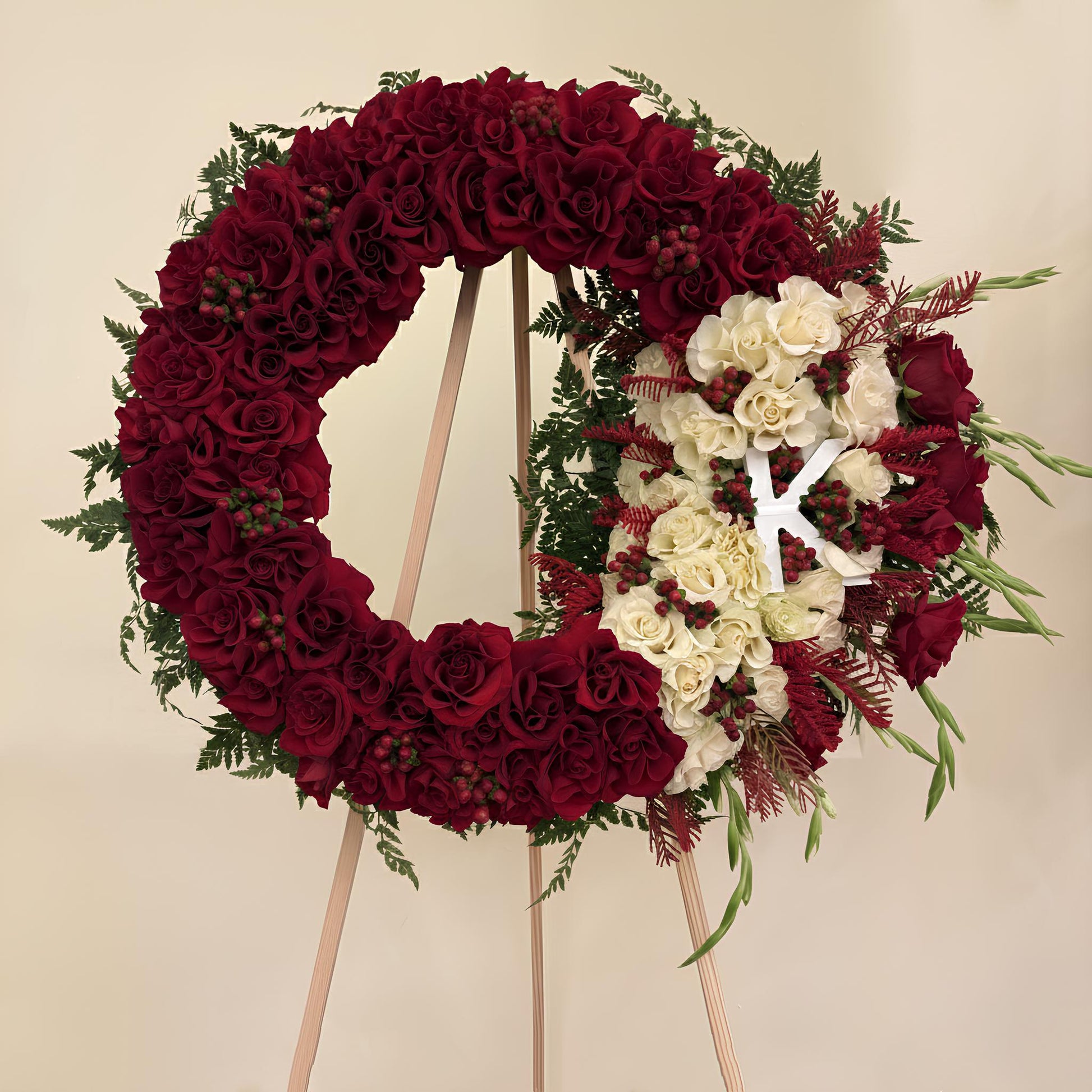 Sacred Remembrance Floral Wreath - FlowerStop LA