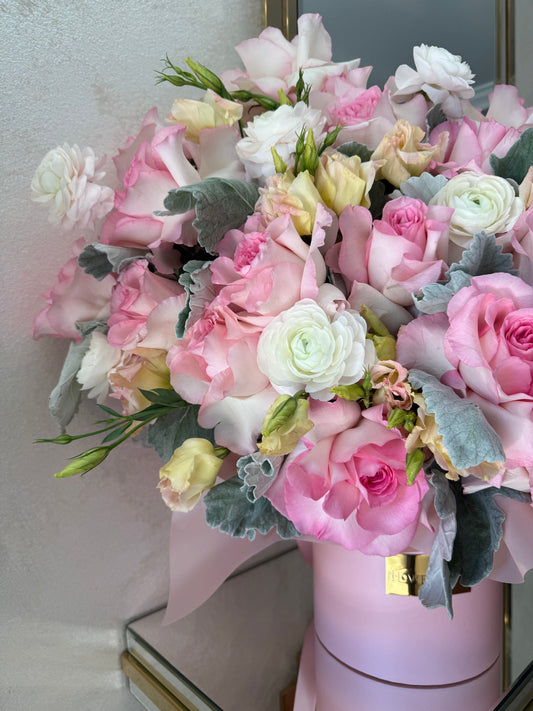 Pink Whisper Luxury Box - FlowerStop LA